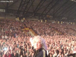 Brian May selfie