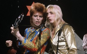David Bowie și Mick Ronson
