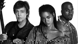 Paul McCartney, Kanye West, Rihanna