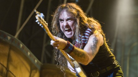 Iron Maiden Perform In Budapest
