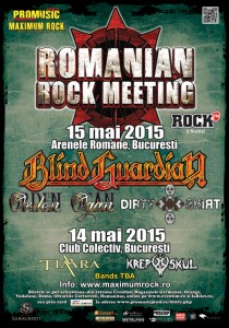 BLIND GUARDIAN Romanian-Rock-Meeting 14 mai