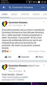 Eurovision scuze a