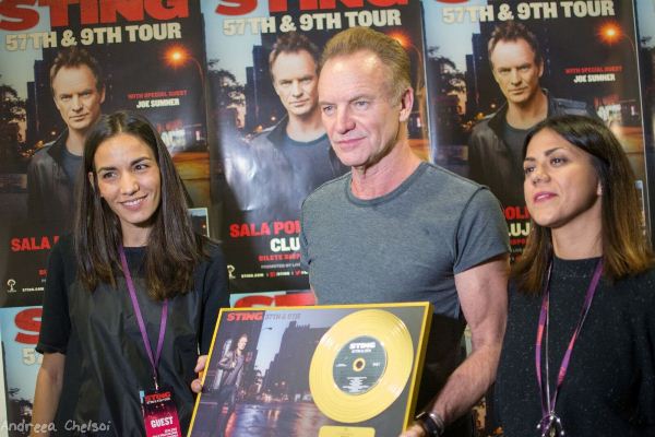 Sting_Andreea Chelsoi premiat Cluj Disc de aur