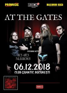 At The Gates 6 decembrie