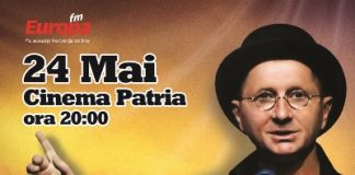 Pe 24 mai, HORATIU MALALELE isi rasplateste sustinatorii cu spectacolul ”Sunt un orb” la Cinema Patria