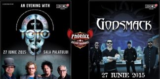 27 Iunie, o seara a premierelor cu Toto si Godsmack