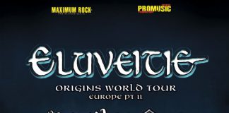 Astăzi (16 februarie) ELUVEITIE susţine un concert în Club Colectiv
