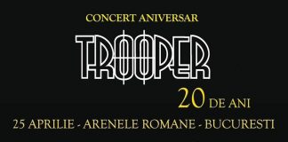 Trooper aniversează 20 de ani de carieră printr-un concert la Arenele Romane