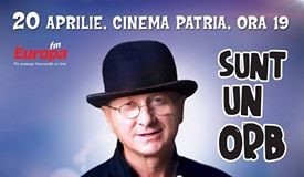 HORATIU MALAELE revine la Cinema Patria cu spectacolul "SUNT UN ORB" (20 aprilie)