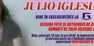 Pe 13 mai, Julio Iglesias Jr. se întâlnește cu fanii la Grand Cinema & More din Băneasa Shopping City