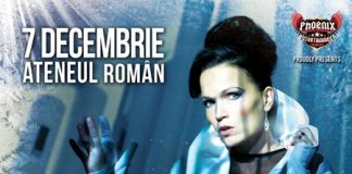 Soprana Tarja Turunen vine la Ateneul Român pentru un concert special de Crăciun