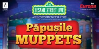 Papusile Muppets aduc mega-productia „Sesame Street Live – Elmo Makes Music”, in premiera, la Sala Palatului din Bucuresti