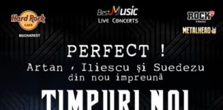 Timpuri Noi + Partizan reunion – un show perfect pe 3 septembrie la Hard Rock Cafe
