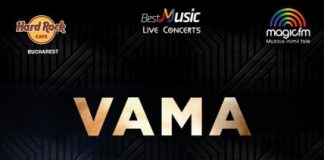 VAMA in concert la Hard Rock Cafe pe 16 septembrie