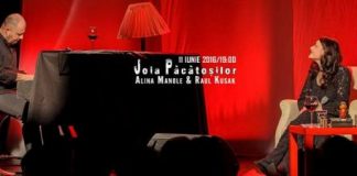 Joia Pacatosilor – Alina Manole si Raul Kusak – 11 iunie, Teatrelli, Bucuresti
