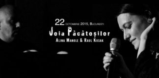 Alina Manole, concert la Teatrelli pe 22 octombrie