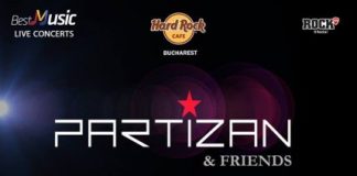 PARTIZAN canta pe 4 februarie la Hard Rock Cafe din Bucuresti