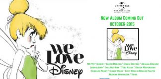 12 SUPERSTARURI PE NOUL ALBUM „WE LOVE DISNEY”