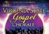 VIRGINIA STATE GOSPEL CHORALE, turneu national in luna decembrie