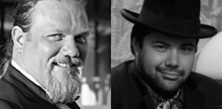 Claudiu Petre și Adrian Rugină, decorați de Klaus Iohannis (2.11.2015)