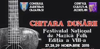Ioan Gyuri Pascu, Mircea Vintilă și Dinu Olărașu, la festivalul folk ”Chitara Dunării” (Călărași, 27 – 29 noiembrie)