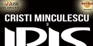 Cristi Minculescu si IRIS, concert aniversar „8 ani de la inaugurarea Hard Rock Cafe” (23 ianuarie)