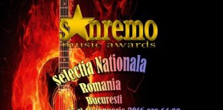 Înscrieri la Festivalul-concurs SANREMO MUSIC AWARDS
