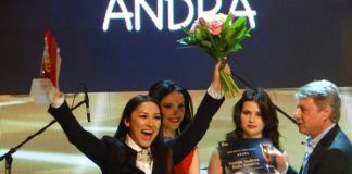 Andra va susţine primul ei concert la Sala Palatului (25 februarie 2017)