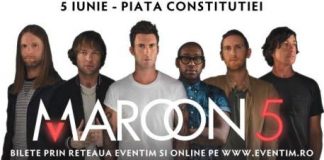 MAROON 5 – Pentru prima oară în România (5 iunie 2016)