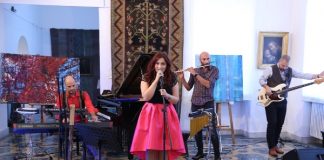 Pictorul neamț Marcele Thiele și trupa ZUM au marcat închiderea expoziției ”Colorează-ți viața” de la Palatul Mogoșoaia