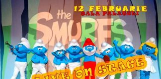 Spectacolul SMURFS LIVE ON STAGE se amână pentru 15 octombrie