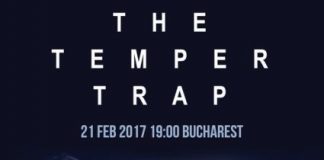 Program și acces concert The Temper Trap, 21 februarie, Fratelli Studios
