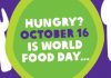 Ziua mondială a alimentației (World Food Day) (16.10)