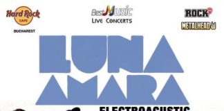 Concert Luna Amara Electro Acustic la Hard Rock Cafe pe 20 aprilie