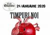 Timpuri NOI – Moldova Mon Amour – lansare de album 24 ianuarie 2020, Quantic, București