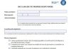 Actualizarea modelului declarației pe proprie răspundere