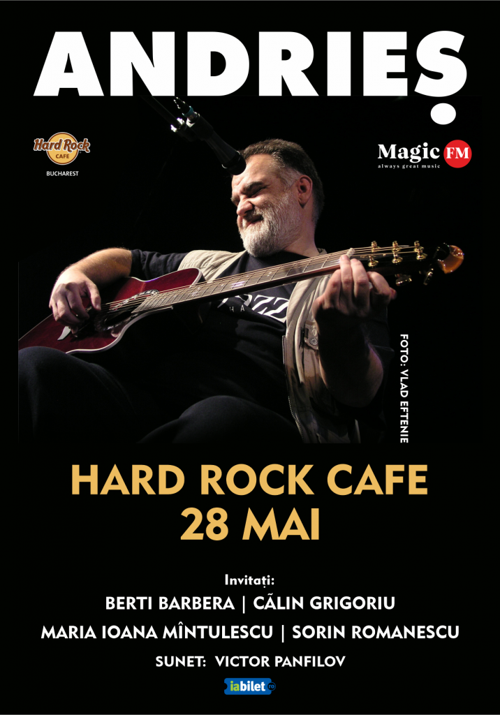 Alexandru Andries chiar revine la Hard Rock Café