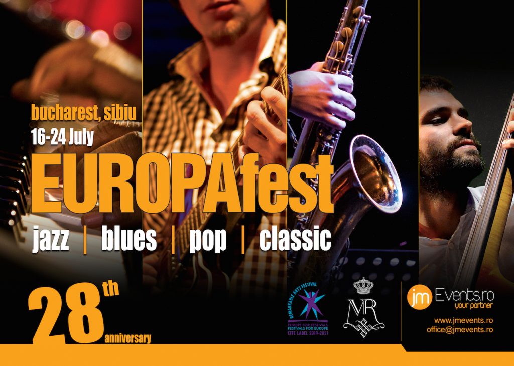 Festivalul International EUROPAfest 2021 are loc în perioada 16-24 iulie, Bucuresti, Sibiu, Sinaia