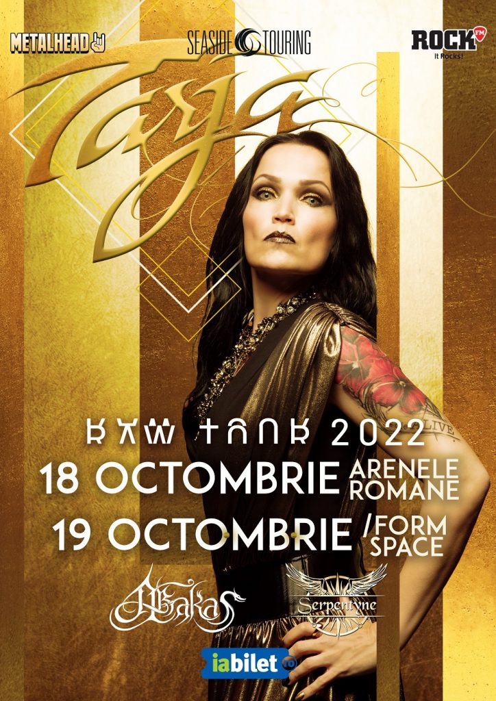 Tarja Turunen: doua concerte in Romania in 2022