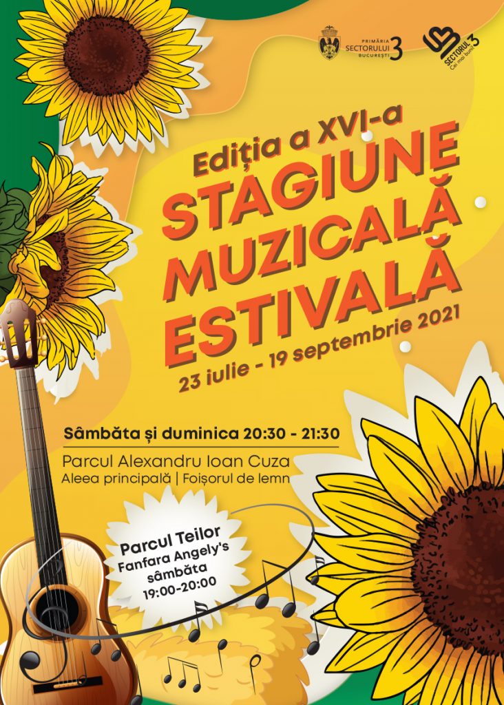 Stagiunea Muzicală Estivală 2021: Diana Tudor & Alex Burca și Analia Selis & Mariano Castro susțin concerte în weekend, în Foisorul de lemn al Parcului Al.I.Cuza (21 și 22 august)