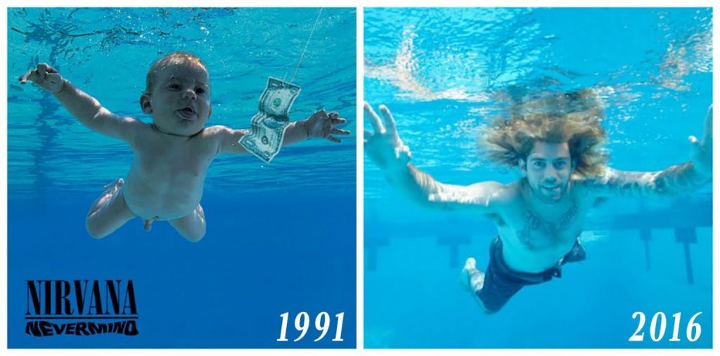Barbatul care a aparut nud – in copilarie- pe coperta albumului „Nevermind” (Nirvana), ii da in judecata pe toti cei implicati pentru pornografie infantila