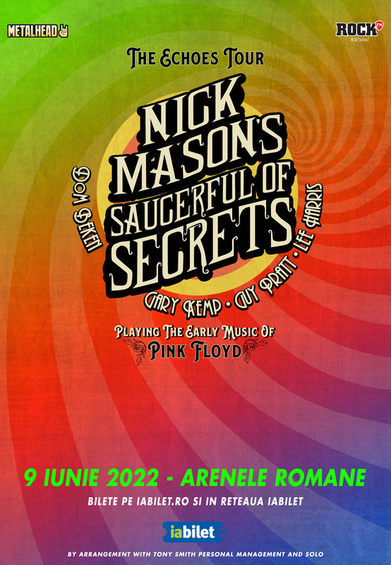Nick Mason's (Pink Floyd) Saucerful Of Secrets la Bucuresti: Program si reguli de acces