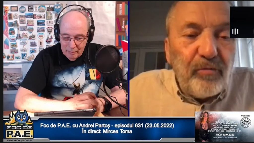 Foc de P.A.E. cu Andrei Partoș - episodul 631. Invitat: Mircea Toma (23.05.2022) 