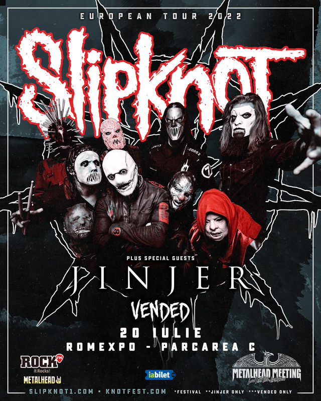 Trupa ucraineana JINJER deschide showul Slipknot de la Bucuresti (20 iulie)