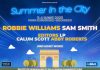 Summer in the City prezinta Robbie Williams și Sam Smith la București (3-4 iunie 2023) Summer in the City prezinta Robbie Williams și Sam Smith la București (3-4 iunie 2023)