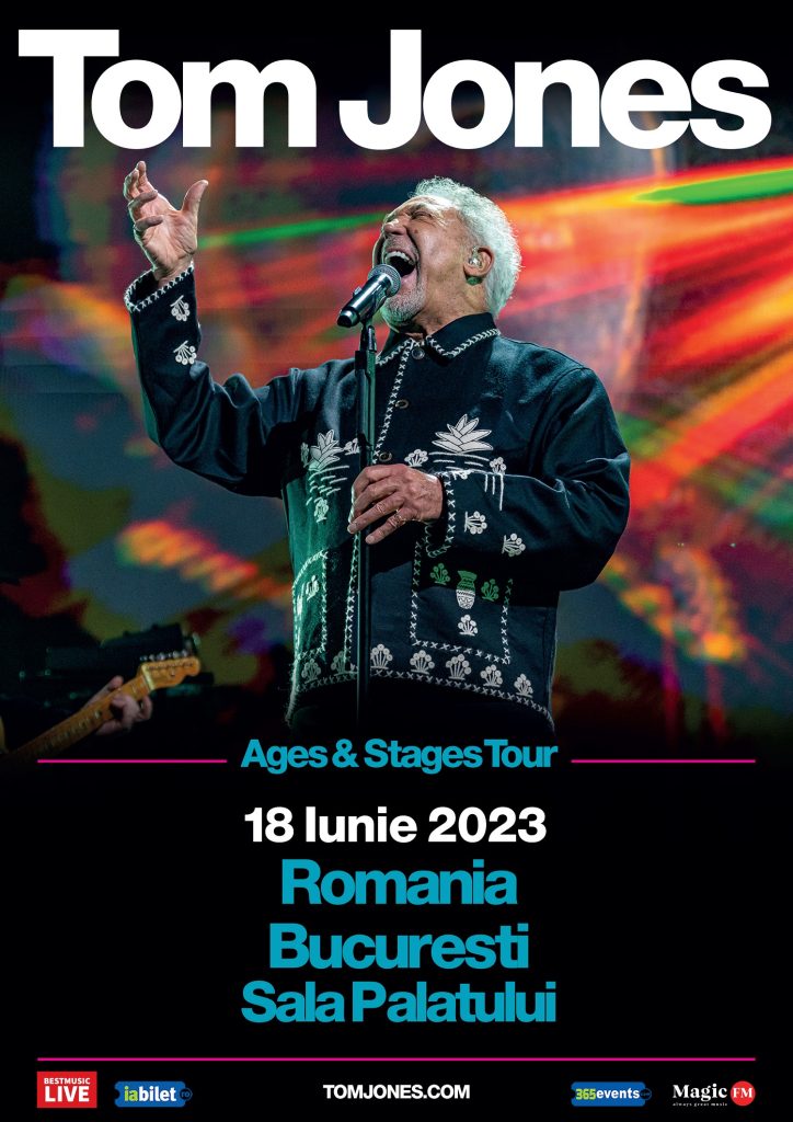 Tom Jones in concert la Bucuresti (18 iunie)