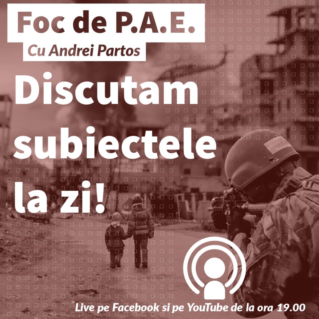 Foc de P.A.E cu Andrei Partoș – editia 742. Întâlnirea duminicală (29.10.2023)