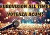 Top Eurovision all time Top Eurovision all time. Votează cel mult 25 piese!