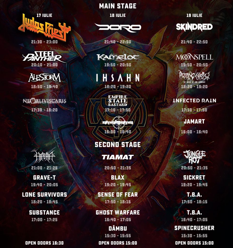 Metalhead Meeting Festival: program si nume noi pe afis (17 - 19 iulie)