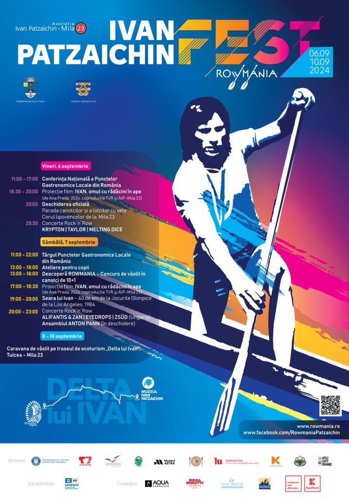 Gastronomie și turism lent la Festivalul Ivan Patzaichin 2024  (6 - 10 septembrie)